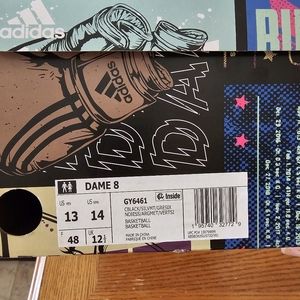 Adidas Dame 8 size 13D
